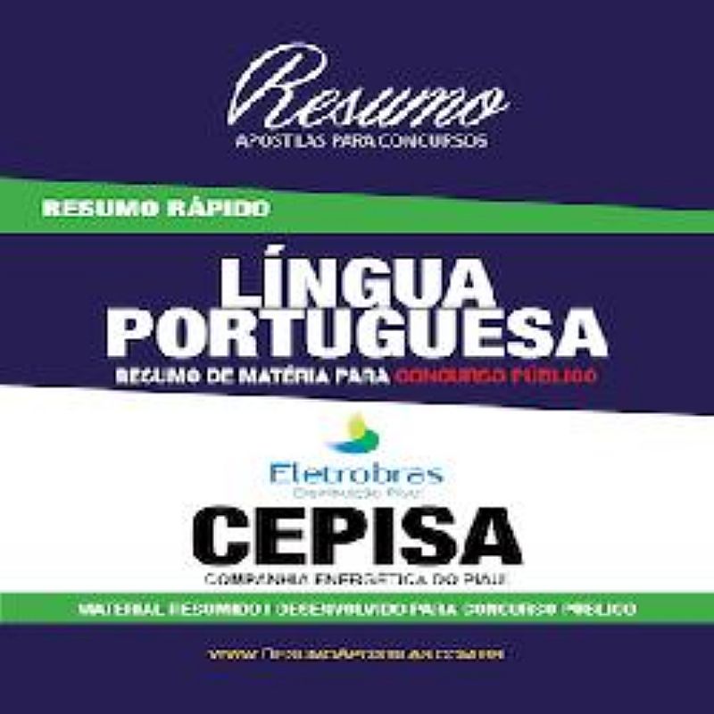 Apostila cepisa - portugues - resumo rapido