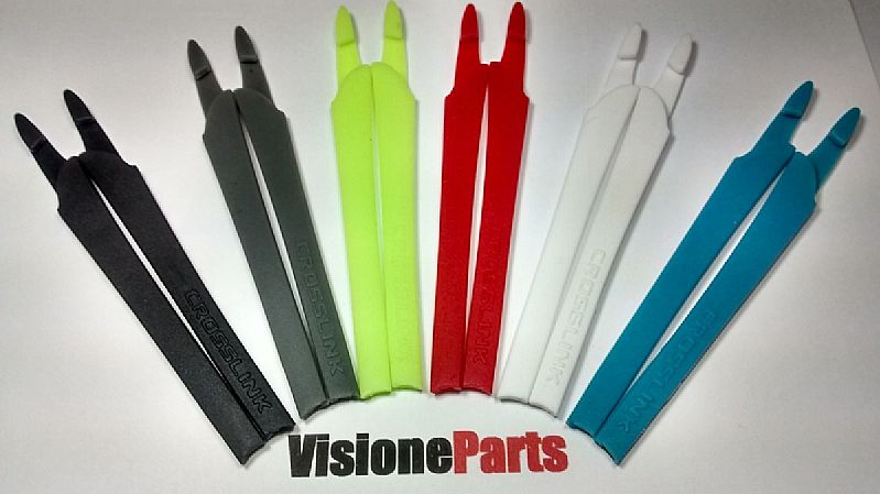 Borrachas das hastes/borrachinhas pernas crosslink div.cores