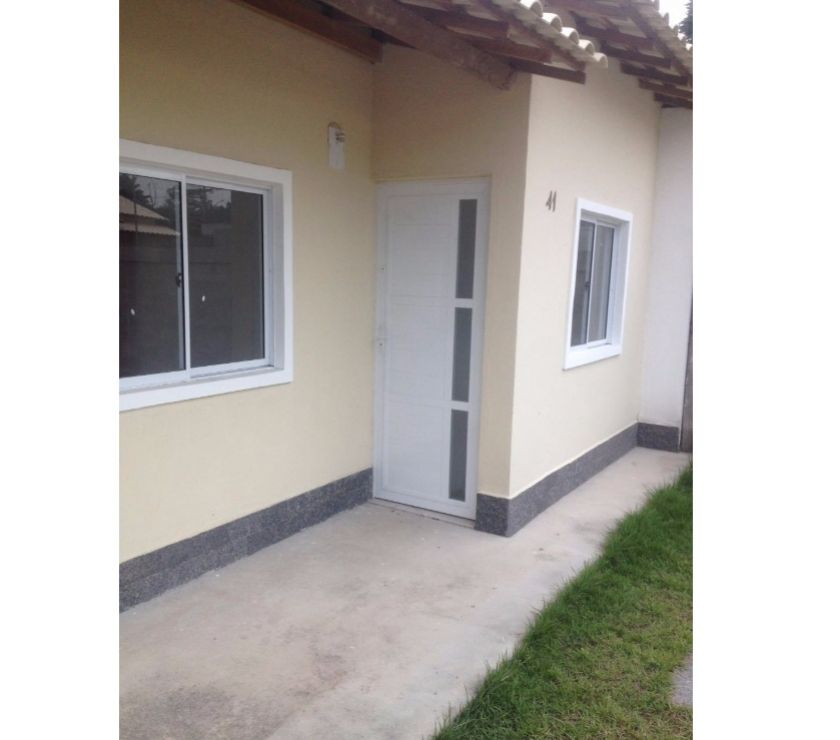 Casa financiada, centro de santa cruz da serra, 2 quartos