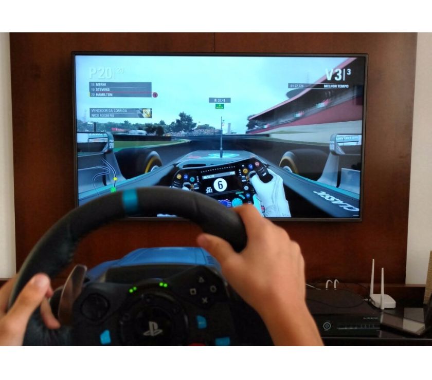 Cockpit + Volante Logitech G29 Playstation 4, Ps3pc Inserid