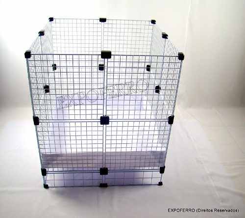 Gaiola Aramada P/ Mini Coelho - Porquinho Da Índia Sem Teto