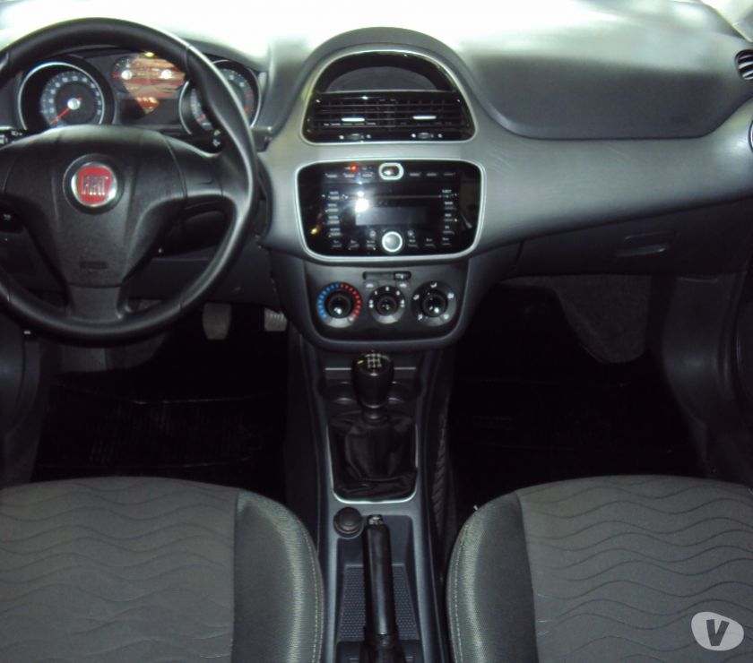 Fiat Punto Essence  flex completo abs airbag prata