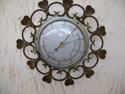 Barômetro Antigo Marca Gischard Alemão