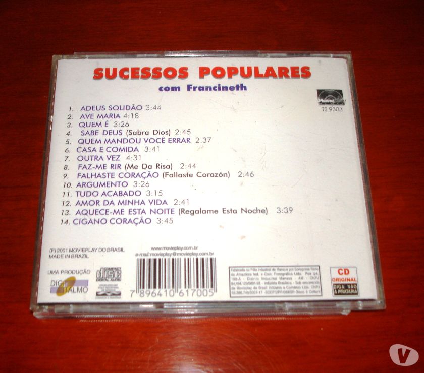 CD Sucessos Populares