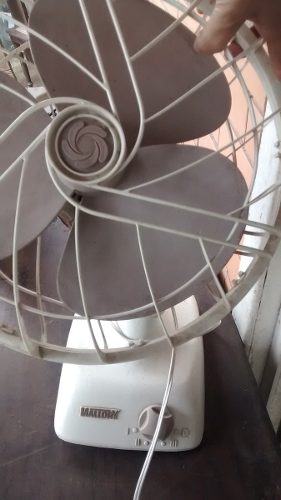 Ventilador Mallory Antigo Funcionado Para Arrumar Peças
