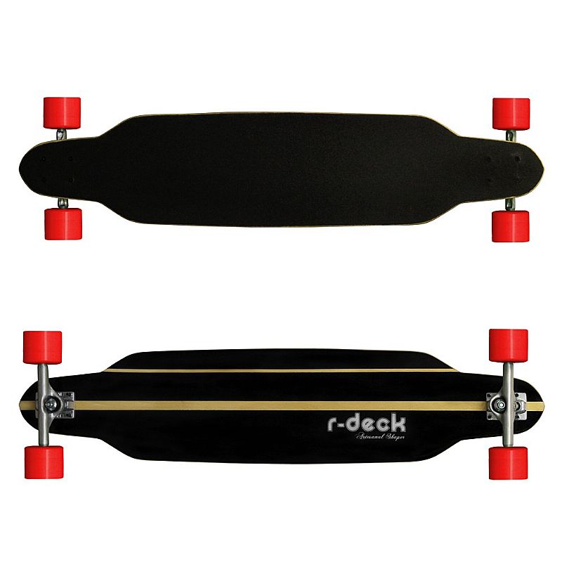 Skate longboard 40 pol abec 15 truck invert rodas speed