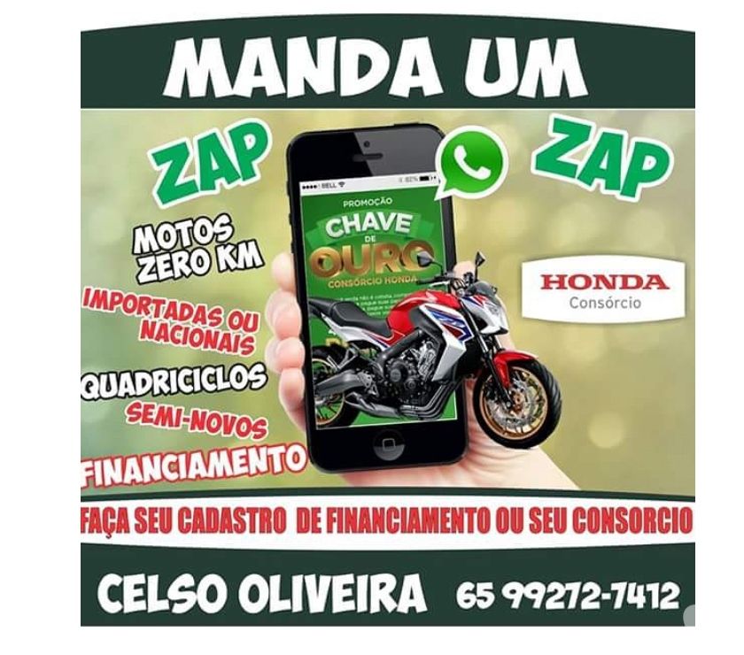 ADQUIRA SUA HONDA ZERO KM HOJE MESMO