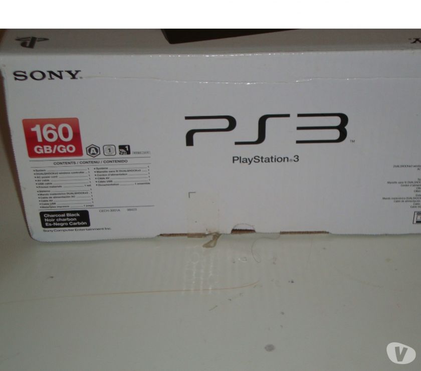 PS3 SONY Playstation 3 na caixa