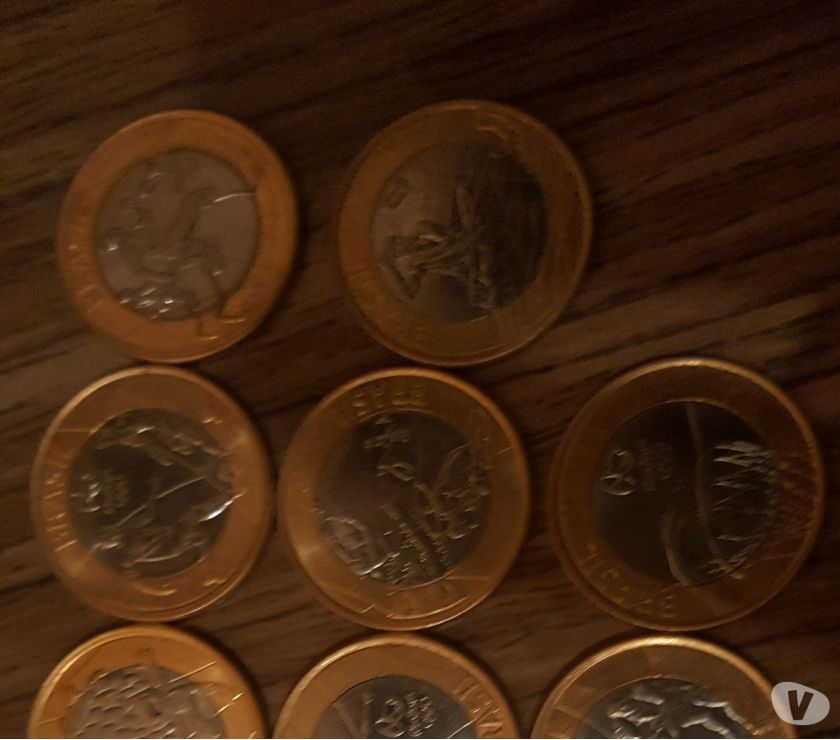 Vendo moedas olimpicas