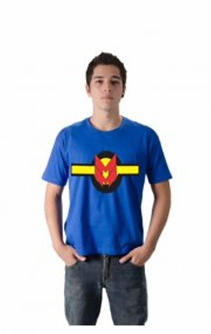 Camiseta super heroi quadrinhos miracleman logo