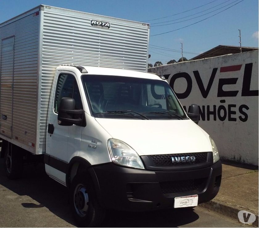 Iveco Daily 35s14 Baú Zero 4,00 Metros