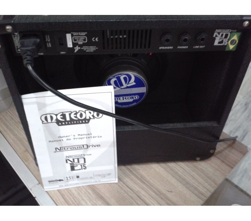 Amplificador Meteoro p Guitarra Novo!!!