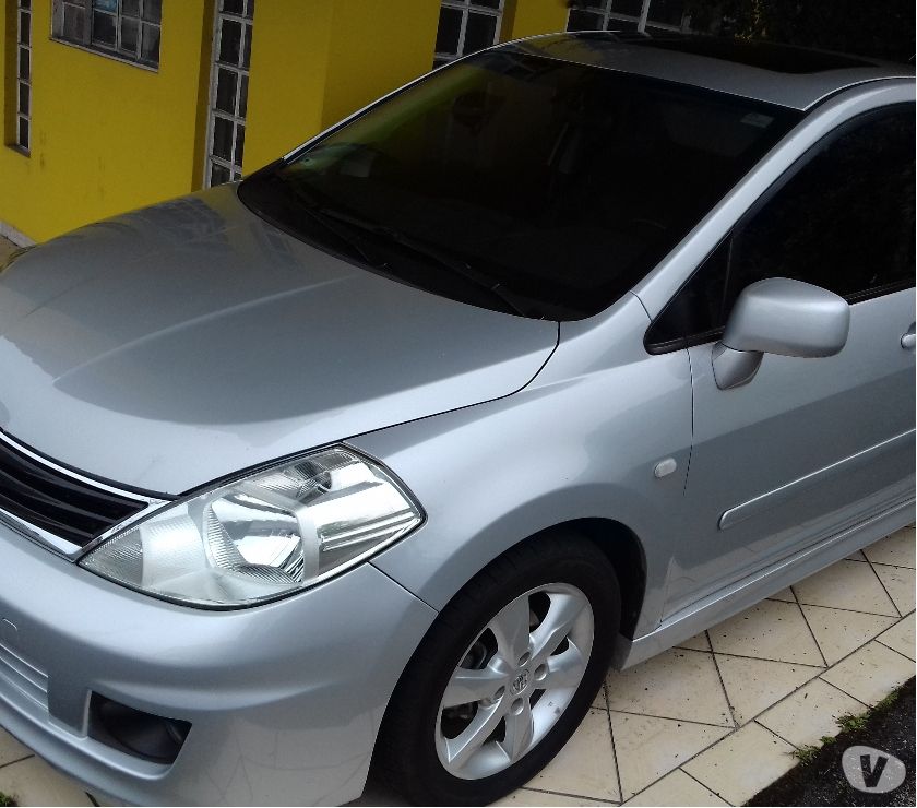 NISSAN TIDA SL 1,8 FLEX  TOP TETO COURO AUT