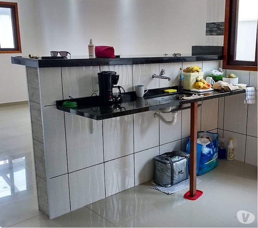 Casa 3 dorm. c 1 st na Praia do Massaguaçu, Caraguatatuba