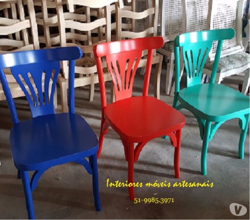 Cadeiras é com o fabricante em Porto Alegre