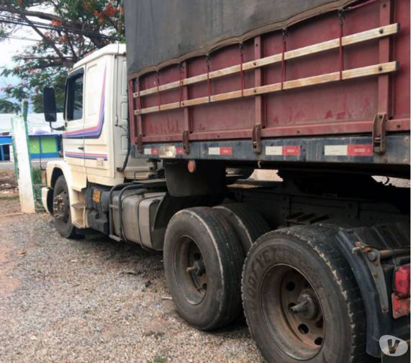 Scania 113 H 98 6x2 ls graneleira randon  passo a divida