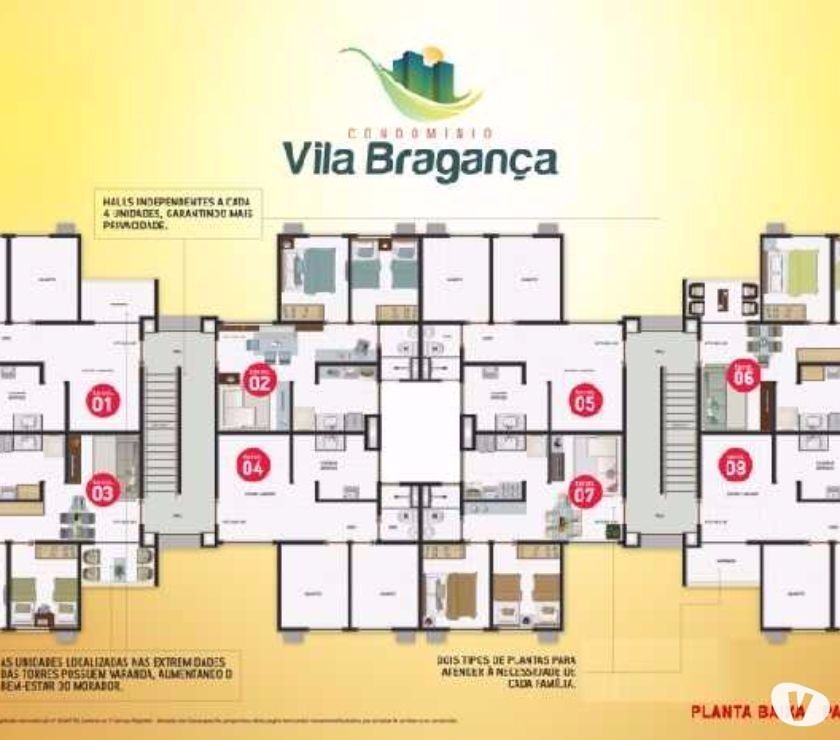 Villa Bragança - Excelente opção em Jaboatão - 2 Qts