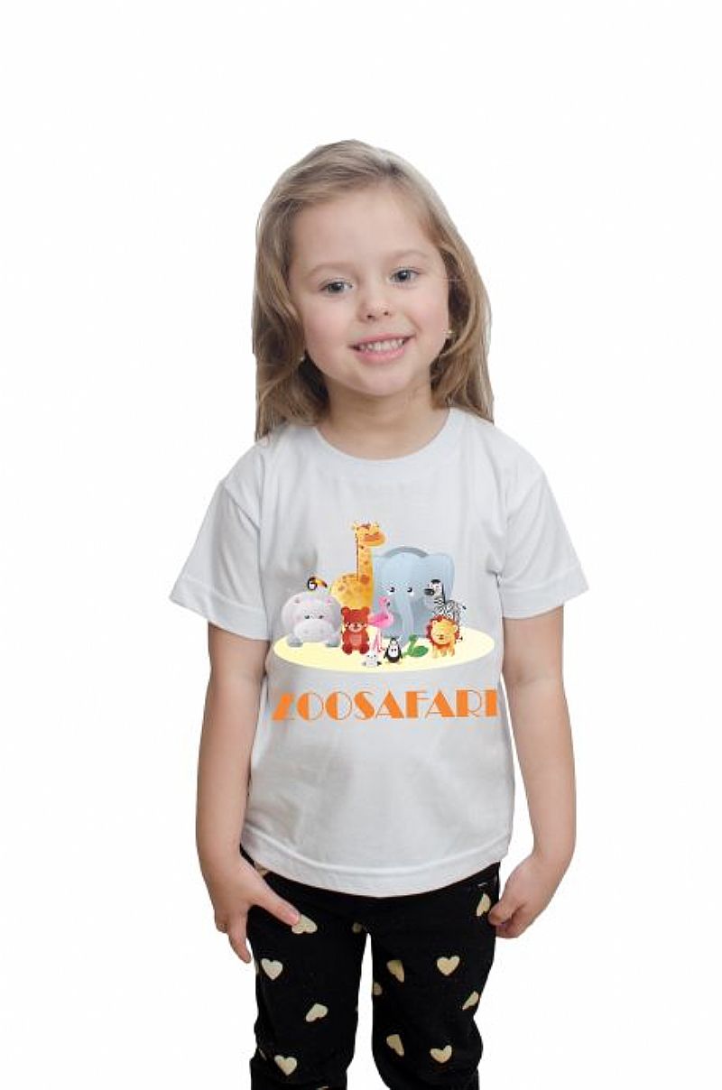 Camiseta aniversario infantil malha algodao