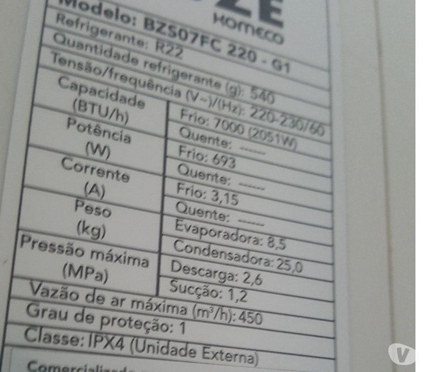 AR CONDICIONADO  SEMI NOVO