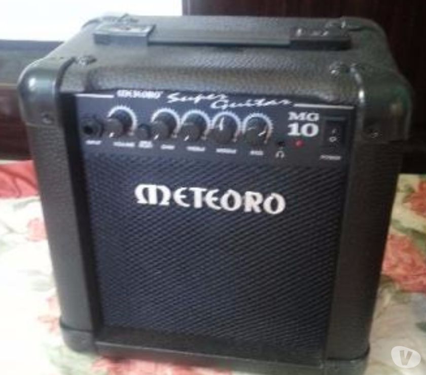 Amplificador Para Guitarra Com Overdrive Mg10 - Meteoro