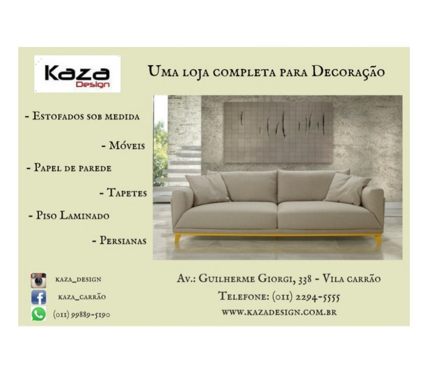 Promoção Liquida Sofá - Kaza Design (