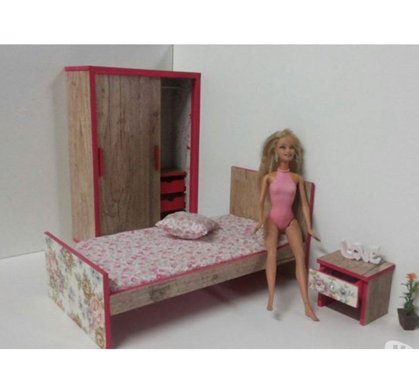 Brinquedos em MDF para Barbie