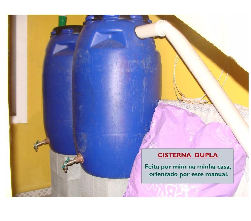 Monte uma Cisterna Ecológica e de Baixo Custo
