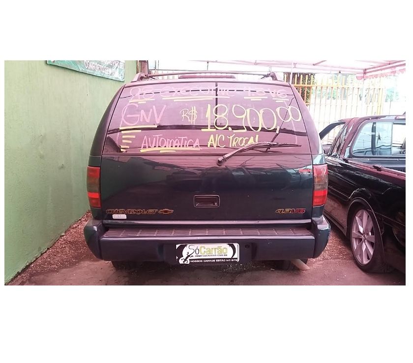 Blazer Executive 4.3 automatico  com GNV aceita troca