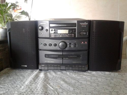 som samsung 3x1 toca fitas e rádio 