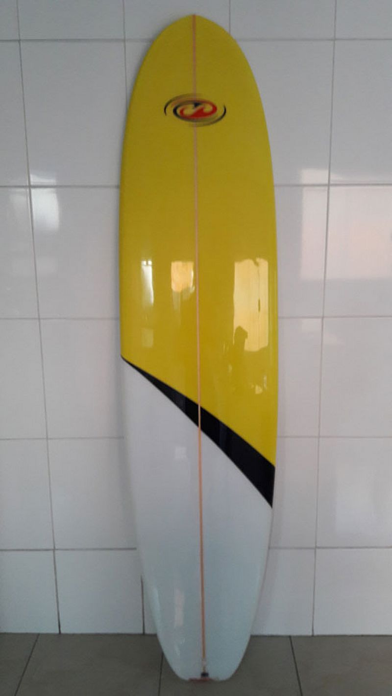 Pranchas de surf funboard 75 da fabrica carlos lima shaper