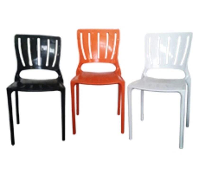 Cadeiras & Mesas, (1 MESA C 4 CADEIRAS P140KG COR PRETA)