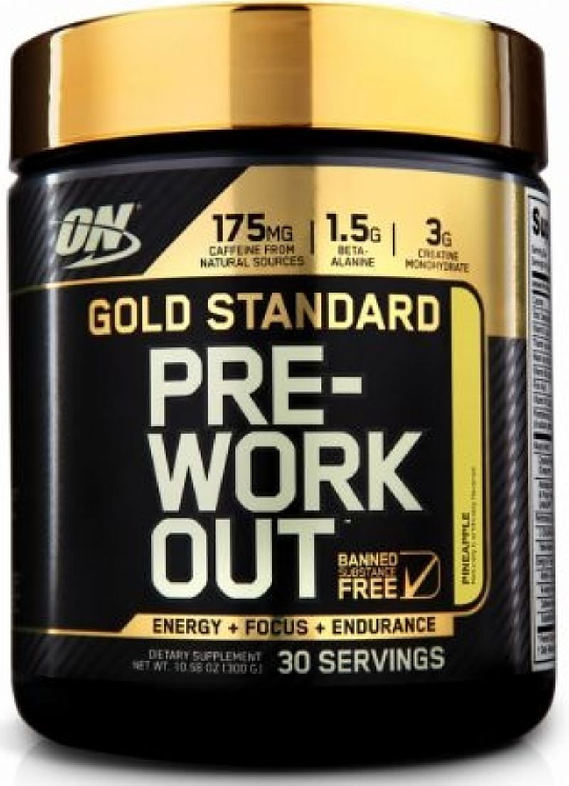 Gold standard pre-workout - optimum nutrition (300g)