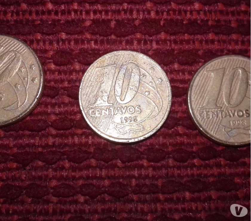 moedas olimpíadas, bc 40 e 50 anos,10 centavos 98 cruzeiro