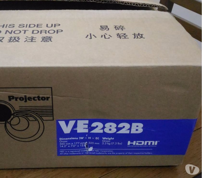 Projetor Vec Np-ve282b  Lumens