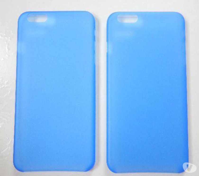 Capa Case em SiliconeTPU azul Iphone 6 Plus (5.5)