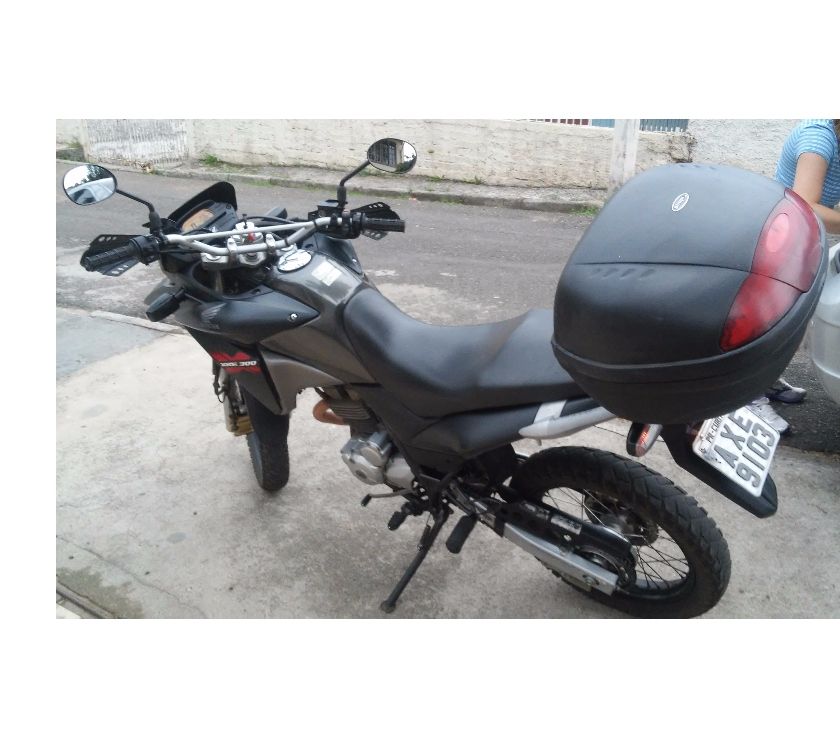 Vendo XRE 300 Flex, , Preta Fosca,  Km