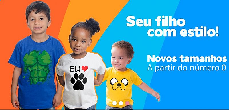 Camisetas personalizadas a venda em São paulo