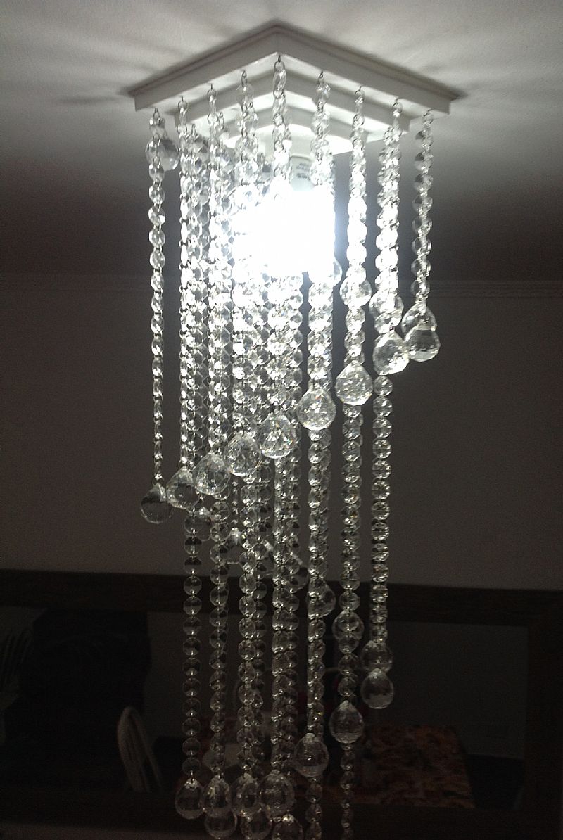 Lustre de cristal sala/quarto cod 001