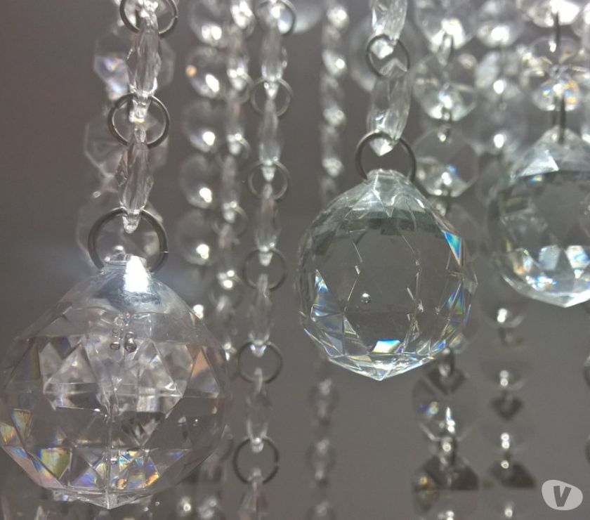 Lustre De Cristal Acrílico Medusa