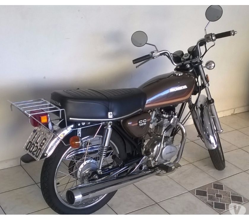 Honda Cg 125 (Bolinha) Relíquia toda restaurada - 
