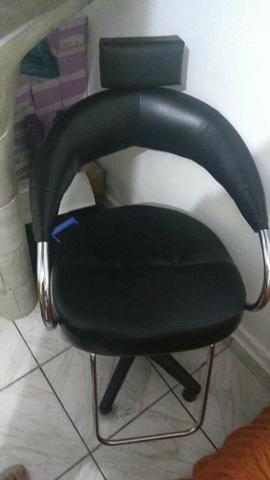 Cadeira de cabeleireiro hidráulica