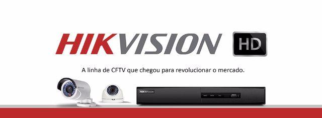 Cameras hikvison de 4, 8 e 16 cameras analogicas