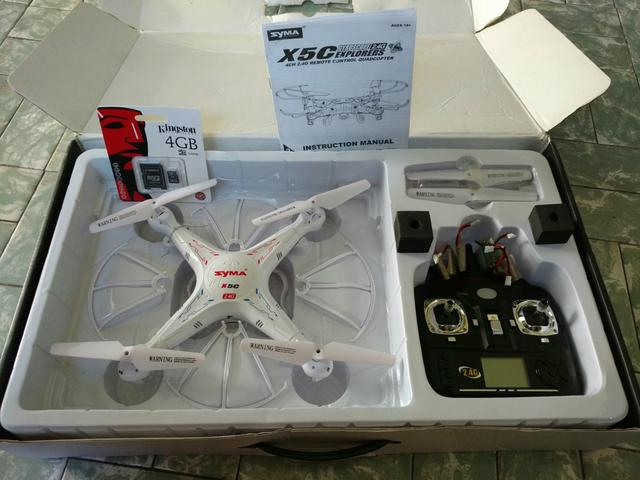 Drone Quadricoptero Syma X5C - Completo