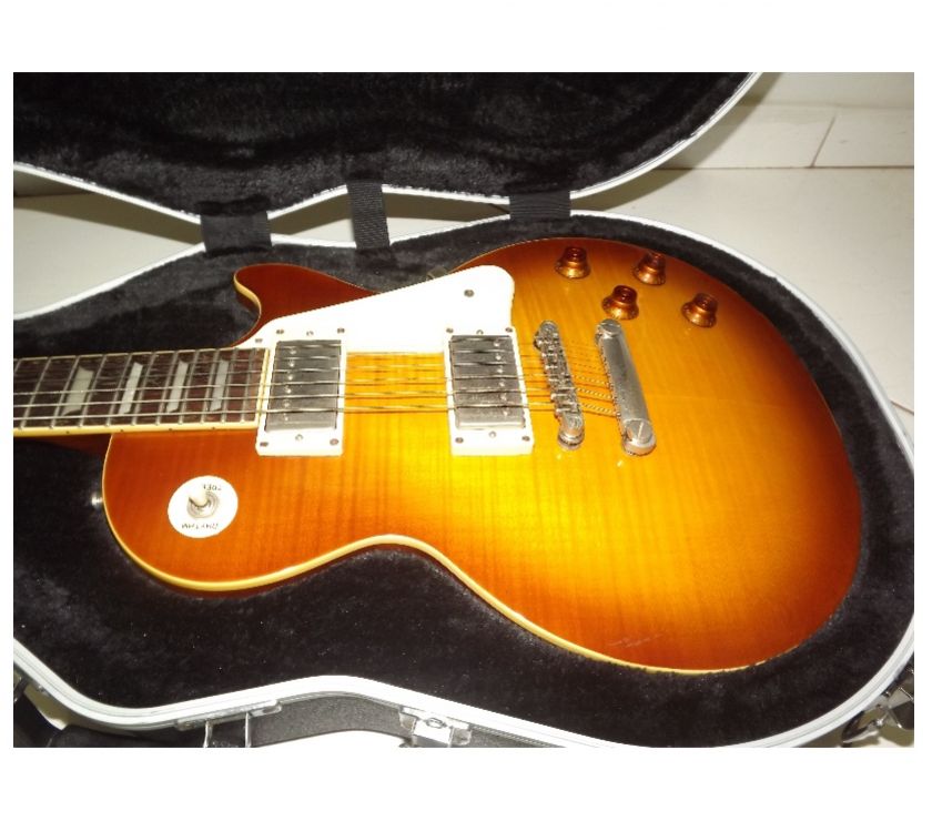 Guitarra Epiphone Les Paul, Standard Plus Top, Honey Burst