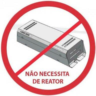 Kit 10 lâmpadas tubular led 18W selo inmetro