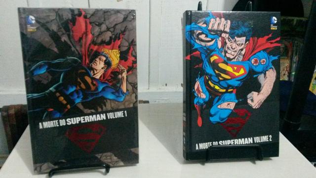 A morte do Superman edição de luxo volume 1 e 2