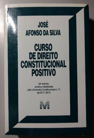 Curso de Direito Constitucional Positivo - José Afonso da