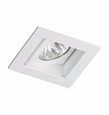 Embutido dicroica quadrado recuado