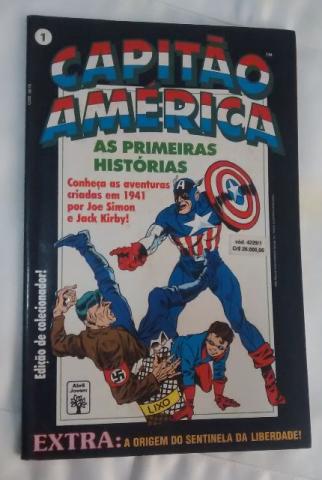 HQ Capitão América - As primeiras Histórias