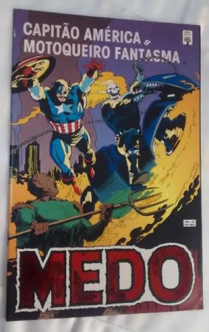 HQ Capitão América e Motoqueiro Fantasma - MEDO